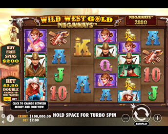 wild west gold megaways