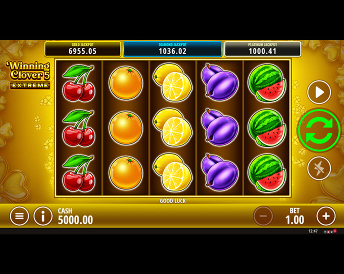 winning clover 5 extreme