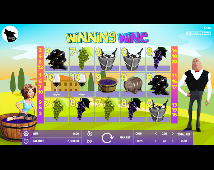 winning wine