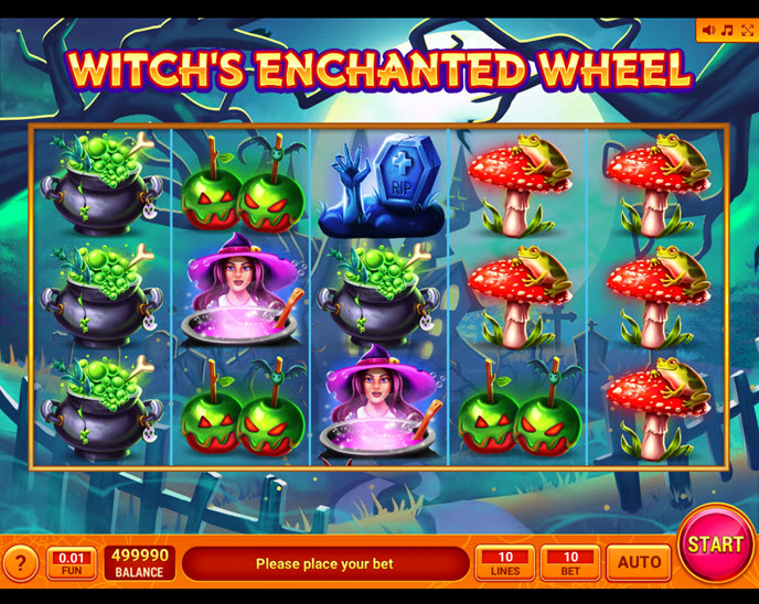 witch’s enchanted wheel
