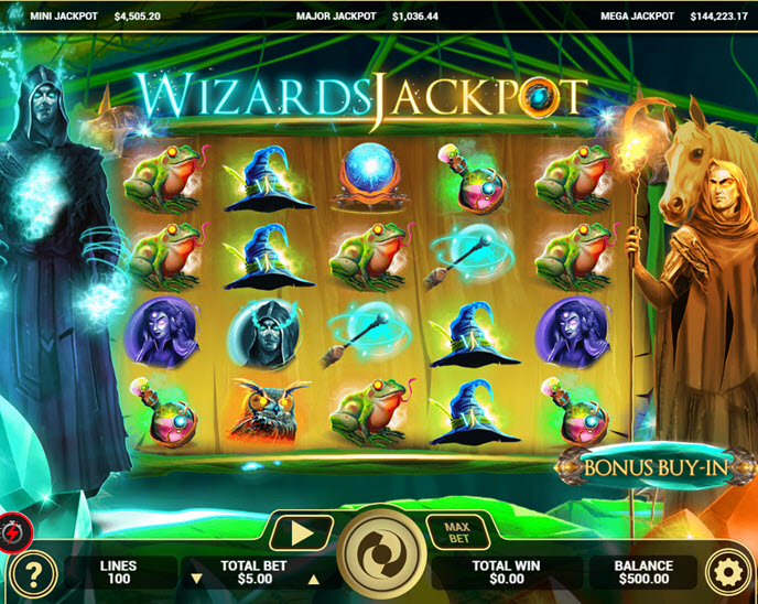 wizards jackpot