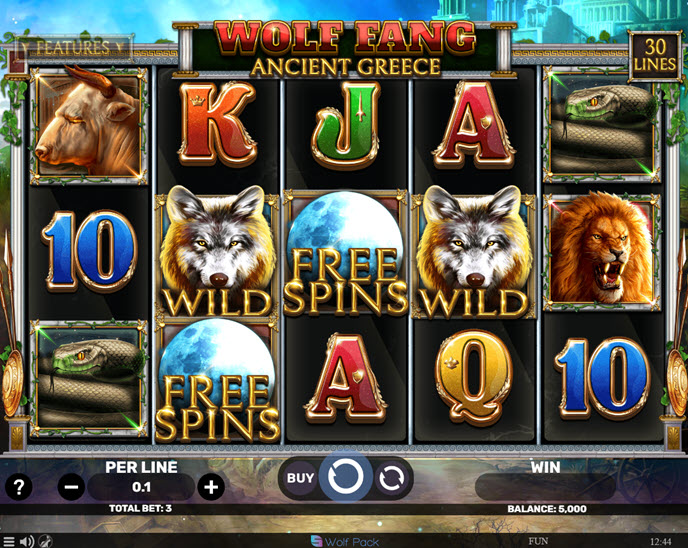 wolf fang – ancient greece