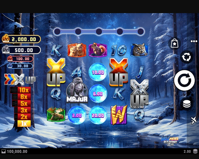 wolf prime diamond x up