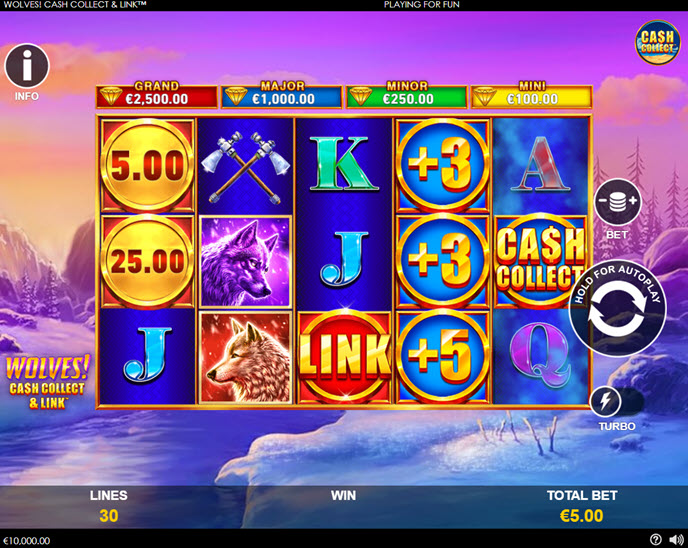 wolves! cash collect & link
