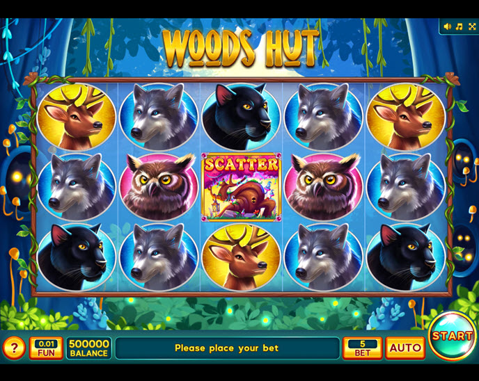 woods hut
