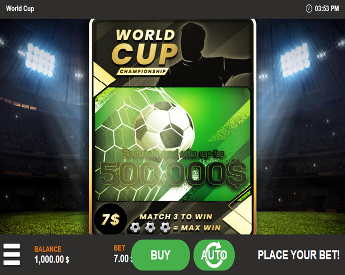world cup (wild gaming)