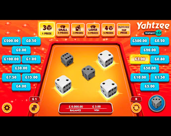 yahtzee instant tap