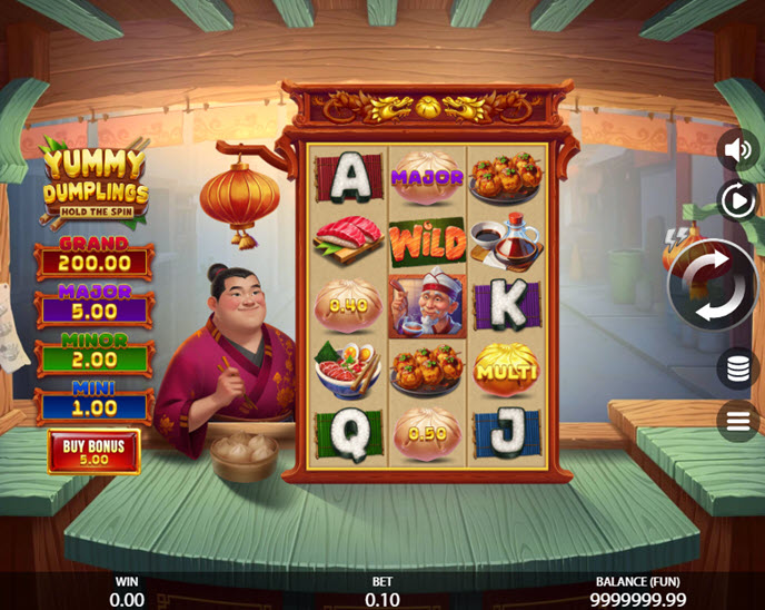 yummy dumplings: hold the spin