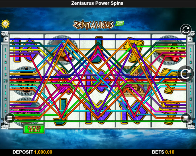 zentaurus power spins