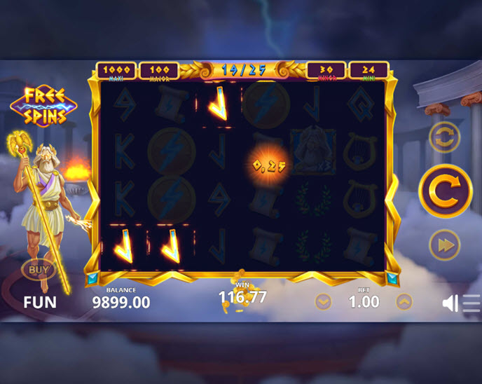 zeus fortune