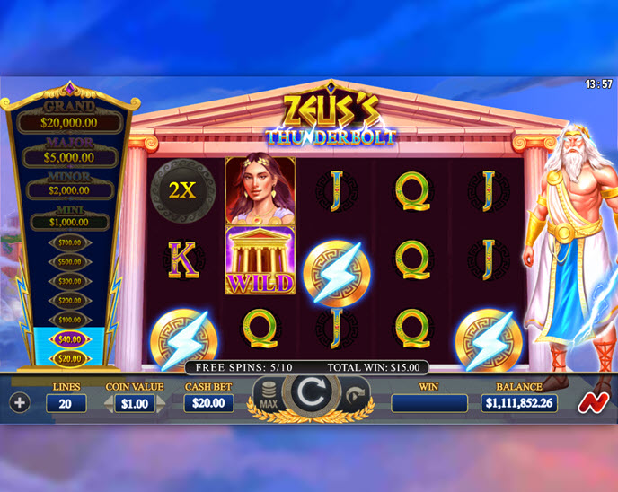 zeus’s thunderbolt