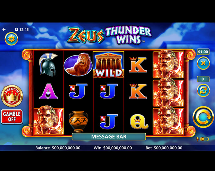 zeus thunder wins