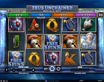 Zeus Unchained – Hold & Hit
