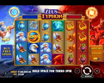 Zeus vs Typhon