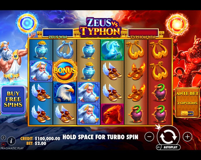 zeus vs typhon