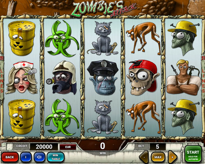 zombie’s attack